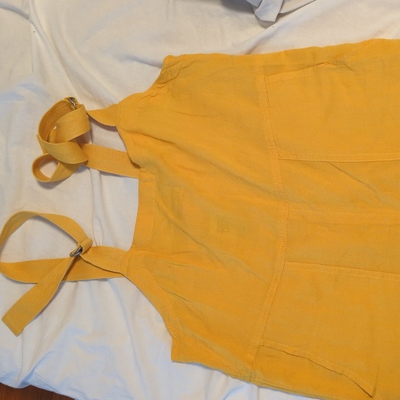 Linen cargo overalls/jumpsuit - Picture 5 of 5